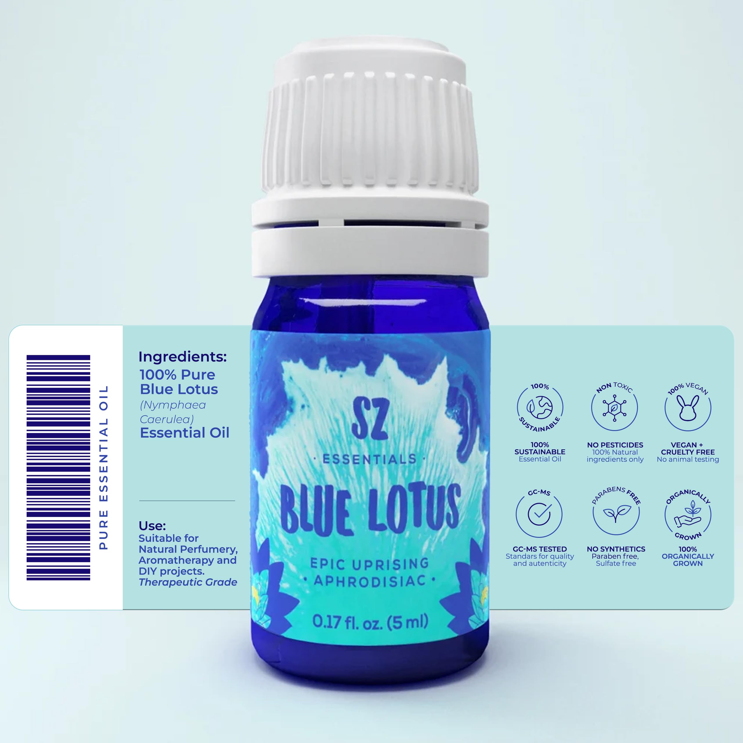 Amazon.com: SZ Essentials - Blue Lotus Essential Oil 100% Pure